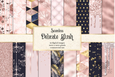 Delicate Blush Digital Paper