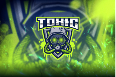 Toxic Esport Logo Template