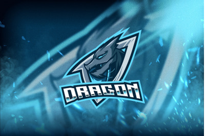 Dragon Esport Logo Template