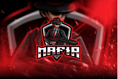 Mafia Esport Logo Template