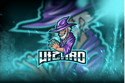 Wizard Esport Logo Template