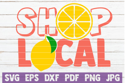 Shop Local SVG Cut File