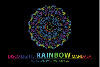 Mandala Disco Light