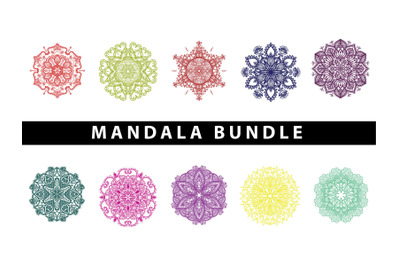 Mandala Bundle Colorful Art