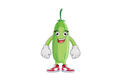 Bilimbi Smiling Fruit Cartoon Character