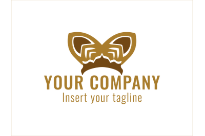 Logo Gold Vector Vaulted
