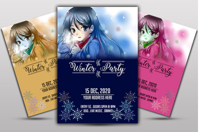 Winter Party Flyer