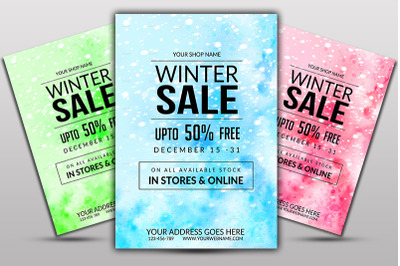 Winter Sale Flyer