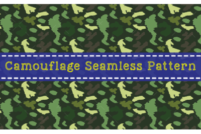 Camouflage Seamless Pattern