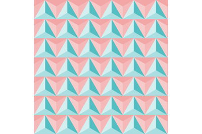 Pattern triangular colored vintage
