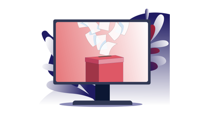 Online ballot box for voting and balloting