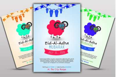 Eid Al Adha Flyer