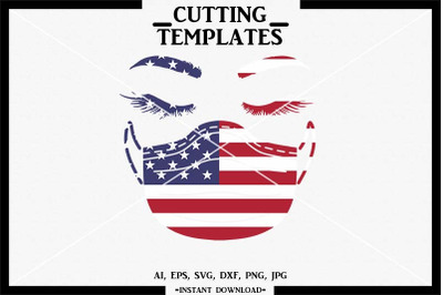 400 3766180 ppq10h5zelbre9opsfrojyq64zsc6cy1o07xwhwt american flag face mask 4th of july silhouette cameo svg