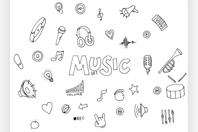 Music - doodles collection