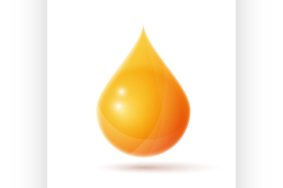 Oil drop logo