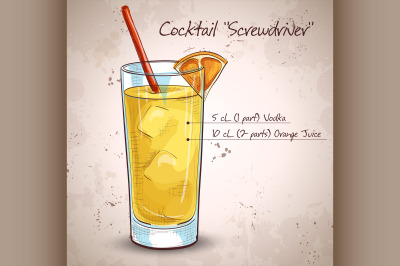 Screw driver cocktail