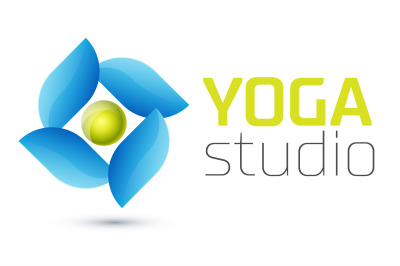 Yoga studio logo