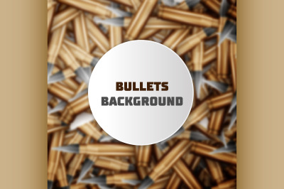 Bullets colorful background