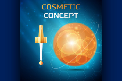 Cosmetic concept icon