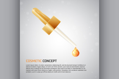 Cosmetic concept icon