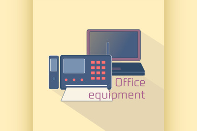 Office equipment logo