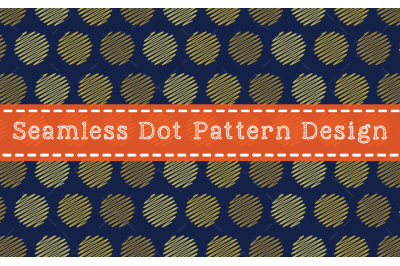 Seamless Dot Pattern Design