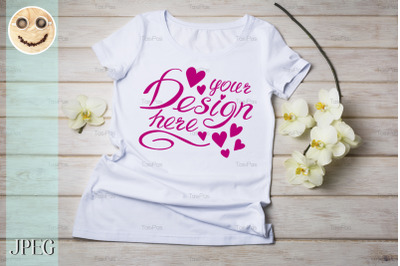 Download Girl T Shirt Mockup Psd Yellowimages