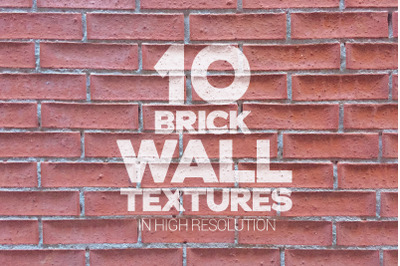 Brick Wall Textures Vol.1
