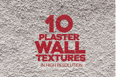 Plaster Wall Textures x10