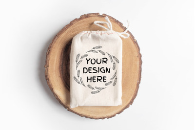 Download Kraft Bag With Bread Mockup Yellowimages