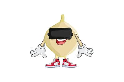 Jicama VR Fruit Cartoon Character