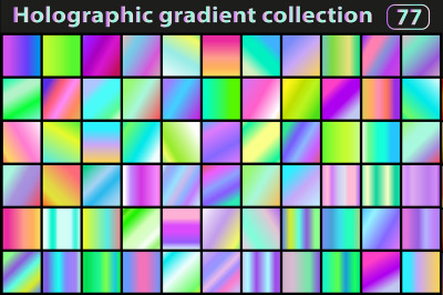 Holographic set of gradients