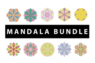 Mandala Pack Colorful Vector Art