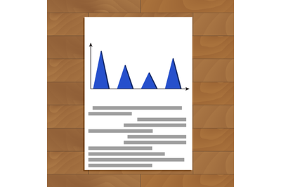 Finance document infochart