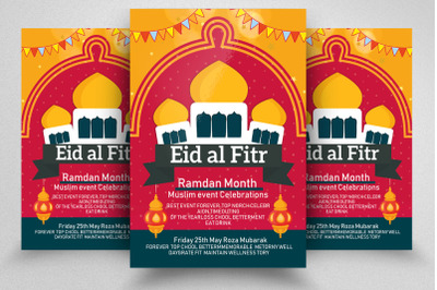 Eid Islamic Festival Flyer Template