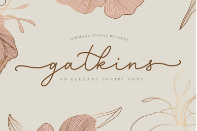 Gatkins - Elegant Script