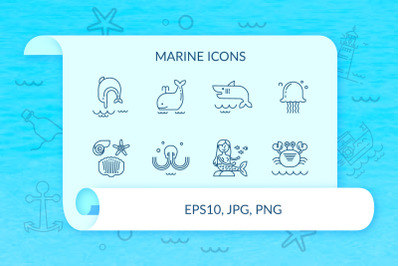 Marine icons