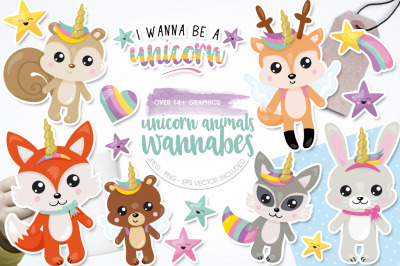 Unicorn Animals Wannabes