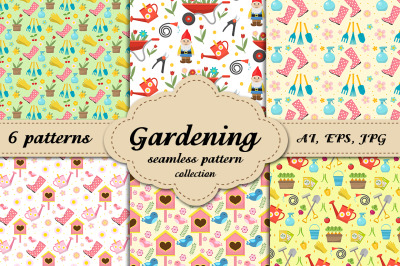Gardening collection patterns