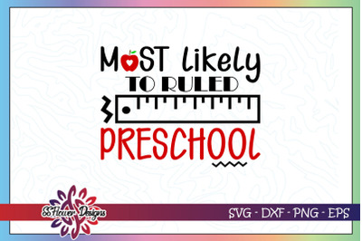 Rule preschool Back to school graphic