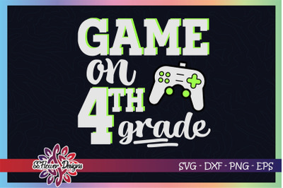 Game on svg, back to school   grade4th