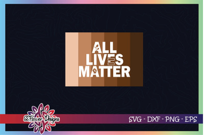 All lives matter svg, black lives matter