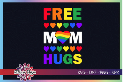 Free mom hugs lgbt graphic - Equality