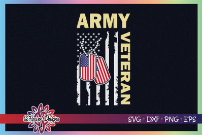 Army veteran svg&2C; American flag svg