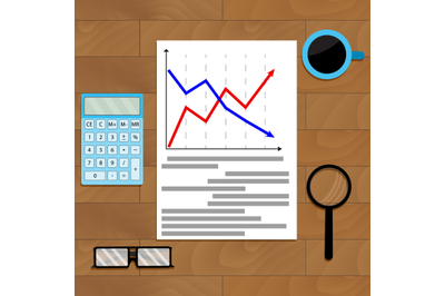 Statistic chart analysis