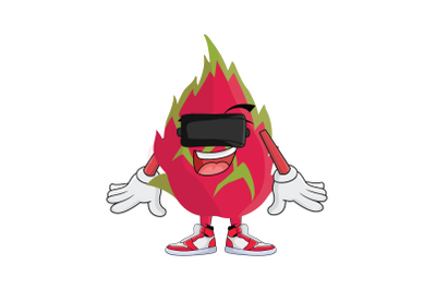 Dragon Fruit VR Cartoon Character Design