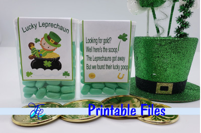 Lucky Leprechaun - Tic Tac Label