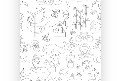 Doodle pattern ecology