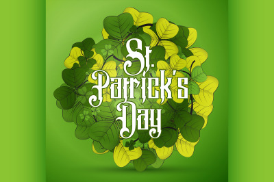 St Patricks day background