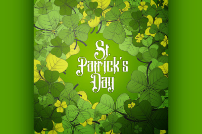 St Patricks day background